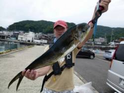 シイラ75cm！！沖一文字でルアー釣り