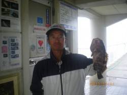 本日も根魚釣れています！姫路市立遊漁センタ…