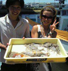 岸和田一文字　タコの好釣果出てます☆