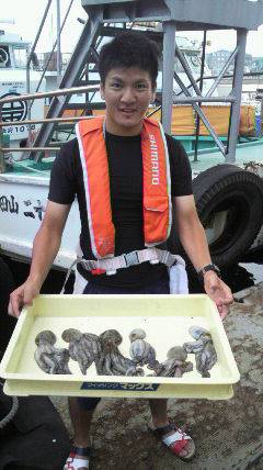 岸和田エリアでの本日のタコ釣り釣果☆
