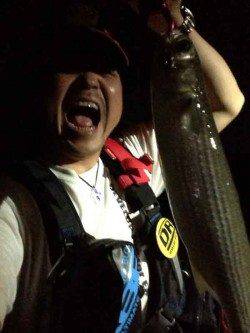 大阪南港　ボラの下にシーバスはいるものの釣果はボラ