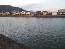 和歌川河口　ブッコミ釣りでウナギ2匹☆