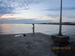 汐見埠頭　親子でちょい投げキス☆　キス10…