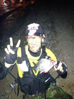 西宮浜　チニングでキビレ　メバリングでメバル10匹以上