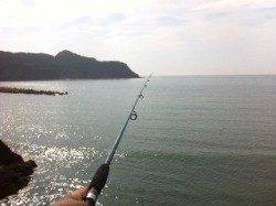 有田にてようやくキスが釣れました