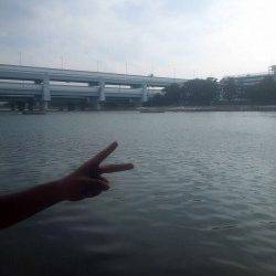 武庫川河口　ウキ釣りでハゼ25匹＆手長エビ10匹　ハゼの季節に入りました