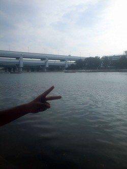 武庫川河口　ウキ釣りでハゼ25匹＆手長エビ10匹　ハゼの季節に入りました