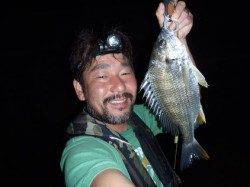 大阪南港、チニング（ＳＬＫ）キビレＧＥＴ！