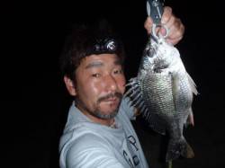 舞洲、キビレ４０ｃｍを頭に４枚ゲット