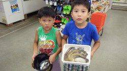 埴田漁港のキッズ釣果☆マダコ・キス・アジなど