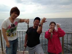 【風にも負けず】昼間の南芦屋浜  