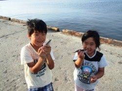 サビキ釣りが面白い♪泉大津RT。夕方