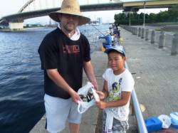 豆アジに小アジ♪チヌも！泉大津RT。夕方 …