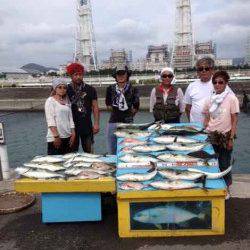 マリーナシティ海洋釣り堀　マダイ・青物高活性