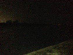 須磨　夜の投げ釣りでキス＆アナゴ