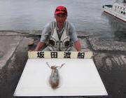 黒島の磯 キロUPのアオリイカです☆