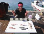 衣奈湾内での筏チヌ釣果　マダイも揚がりまし…