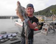 黒島の筏・磯　エギングでアオリイカのキロオ…