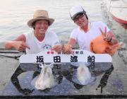 黒島の磯　ヤエンで良型アオリイカ