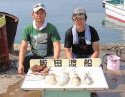 エギングでアオリイカ0.5～1.0kg4ハ…
