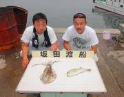 ヤエンでアオリイカ～1.0㎏6ハイ