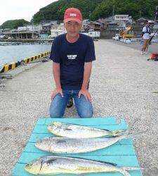 神谷沖一文字　ルアーでシイラ楽しめる