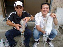 湯浅の磯　ヤエン&エギングでアオリイカ