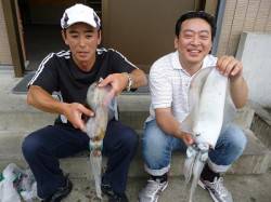 湯浅の磯　ヤエン&エギングでアオリ…