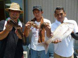 湯浅の磯　ルアーでマダイ・ガシラ