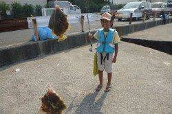 楽しいカワハギ釣りIN食コン
