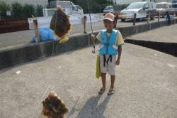楽しいカワハギ釣りIN食コン