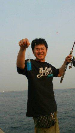 兵庫突堤でファミリーフィッシング、楽しく釣れました♪