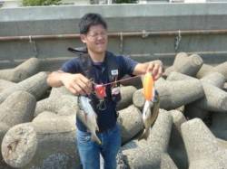 人生初のフカセ釣りへ  