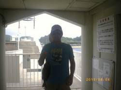 チヌ40㎝をキャッチ！　姫路市立遊漁センタ…