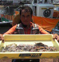 岸和田エリア、本日のタコ釣り釣果☆