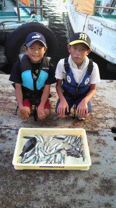 沖一文字北サビキ釣果〜アジ・グレ・タコ〜