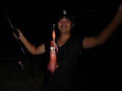 イカ王子ケンサキイカをＧＥＴ・神戸ハーバー店