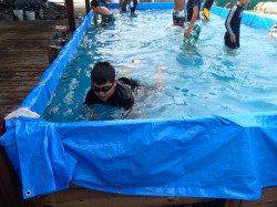 家島　海上釣り堀でマダイ9匹＆カンパチ3匹の釣果