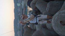 田辺・戎漁港　友人3人の釣行　エギングでアオリイカ600g＆多数の新子