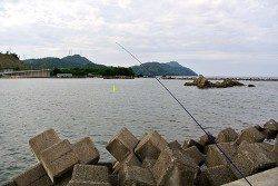 西三松　SLシンカー使用のチョイ投げでキス10匹