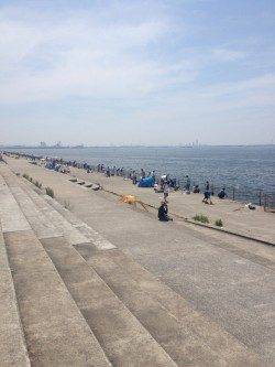 南芦屋浜での穴釣り釣果