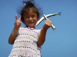 サヨリがダブルでヒット★貝塚りある