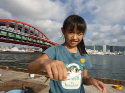 北公園　アジ釣れ過ぎ！