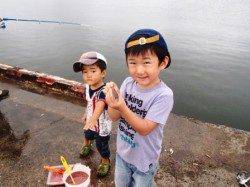 砂上げ場でキス☆泉大津RT。夕方