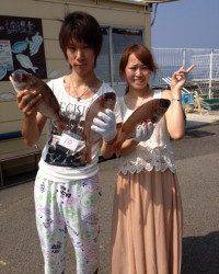 マリーナシティ海洋釣り堀　マダイの引き楽しめます