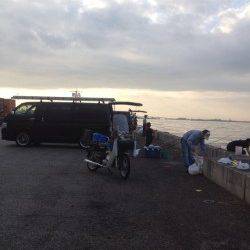 兵庫突堤ジグサビキにタチウオの釣果