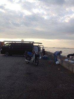 兵庫突堤ジグサビキにタチウオの釣果