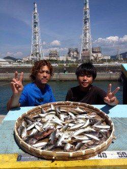 マリーナシティ海釣り公園　今日もサビキは絶好調