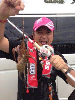 神戸７防エリアでオクトパッシング釣果