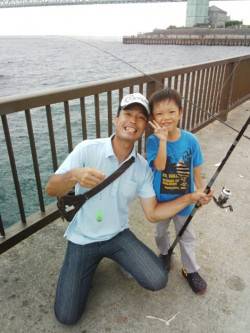 アジュール舞子　南蛮漬けのアジを狙いに釣行…